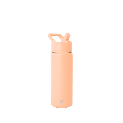 Peachy-pink salmon-colored product on neutral off-white background